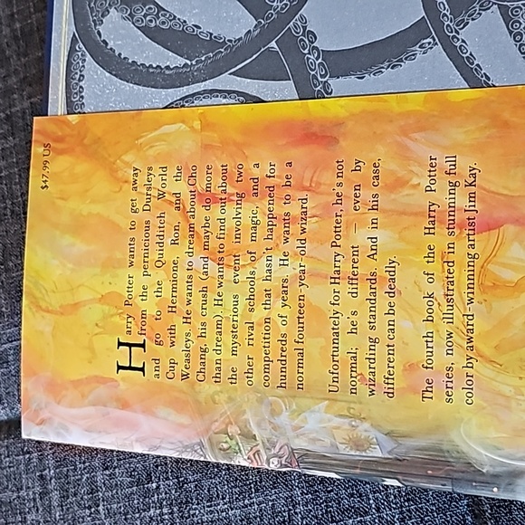 J.K. Rowling 4th in Series Harry Potter Book - Picture 4 of 6